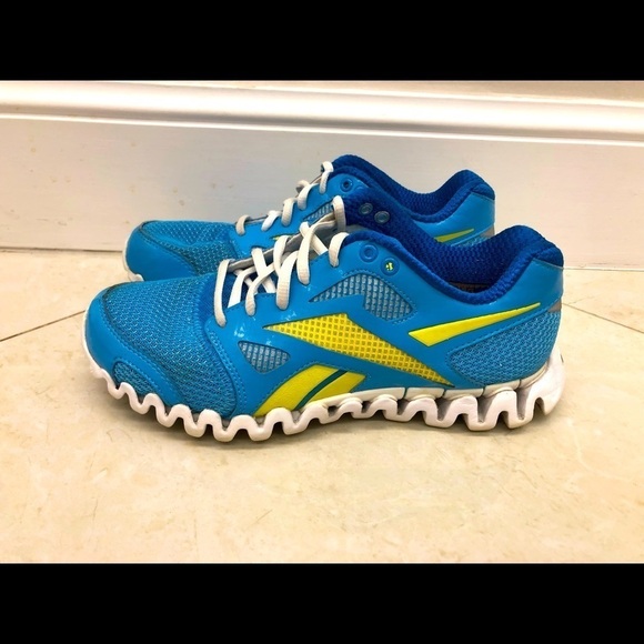 Reebok Zignano Blue Womens sneakers size 7 - Picture 1 of 7
